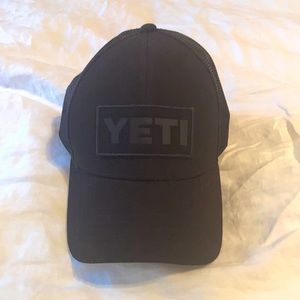 YETI black trucker hat - Men’s or Women’s